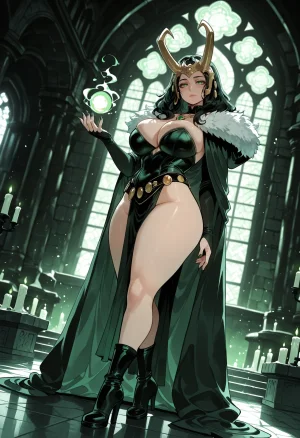 Miyu Lady Loki Castle of Illusions - Page 23