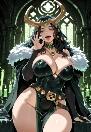Miyu Lady Loki Castle of Illusions - Page 48