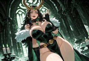 Miyu Lady Loki Castle of Illusions - Page 49
