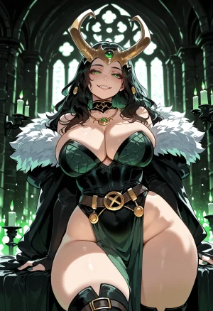 Miyu Lady Loki Castle of Illusions - Page 8