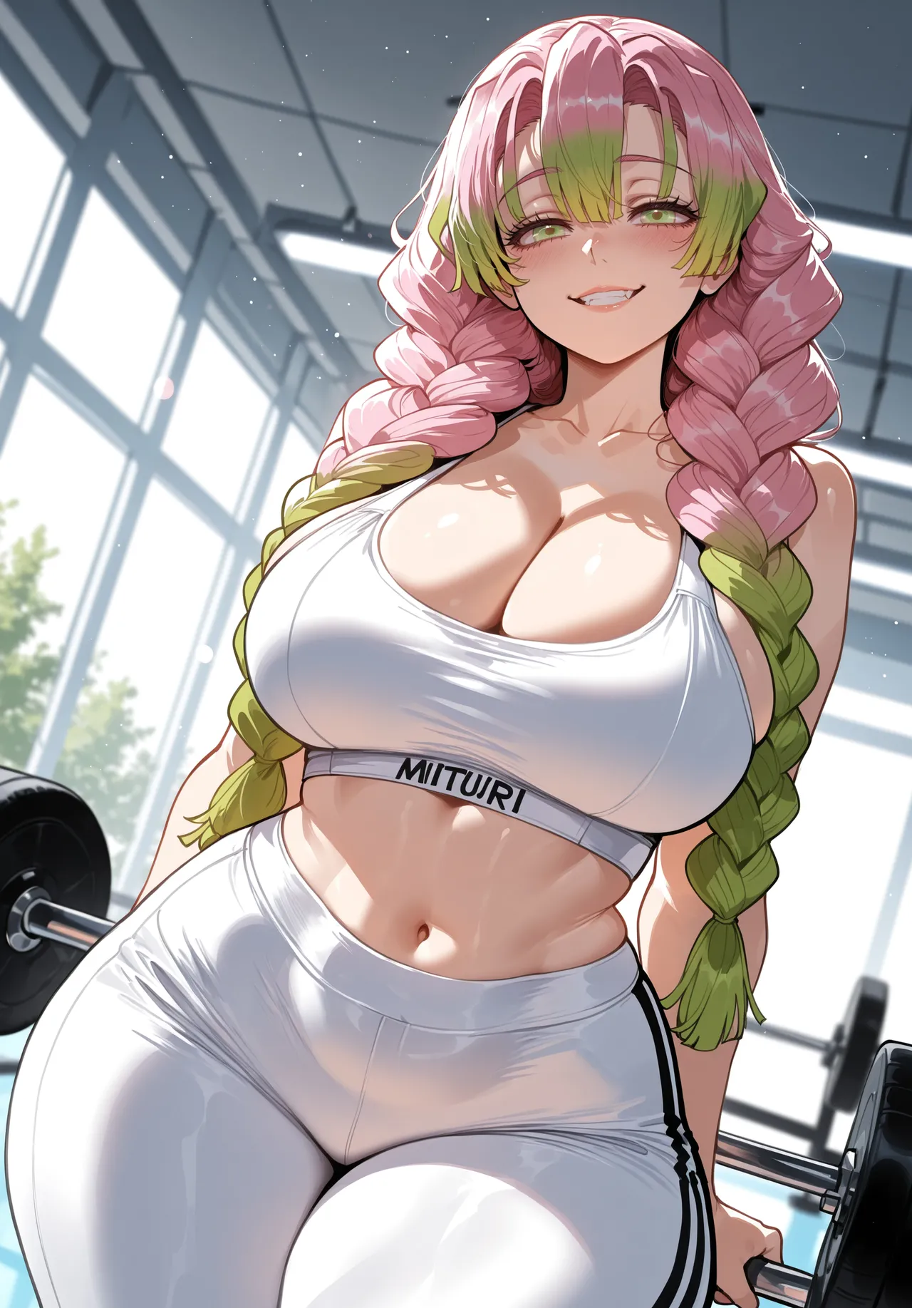 Miyu Mitsuri Kanroji Hashira Training AIGenerated - Image 14