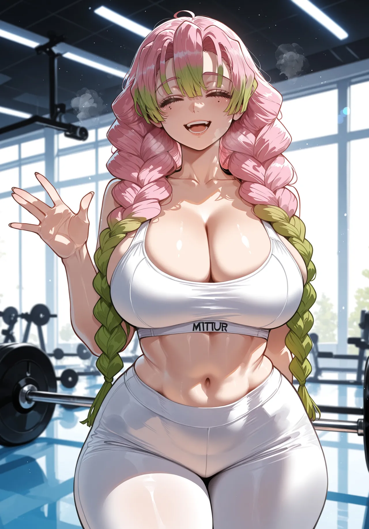 Miyu Mitsuri Kanroji Hashira Training AIGenerated - Image 15