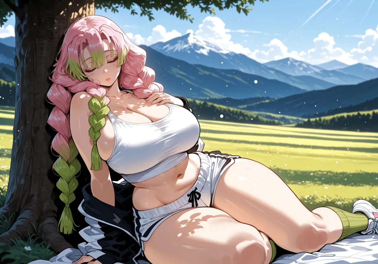 Miyu Mitsuri Kanroji Hashira Training AIGenerated - Image 205