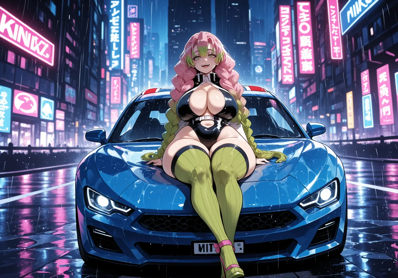 Miyu Mitsuri Kanroji Hashira Training AIGenerated - Image 234