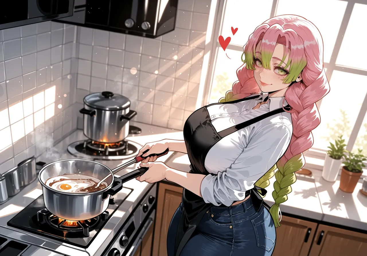 Miyu Mitsuri Kanroji Hashira Training AIGenerated - Image 245