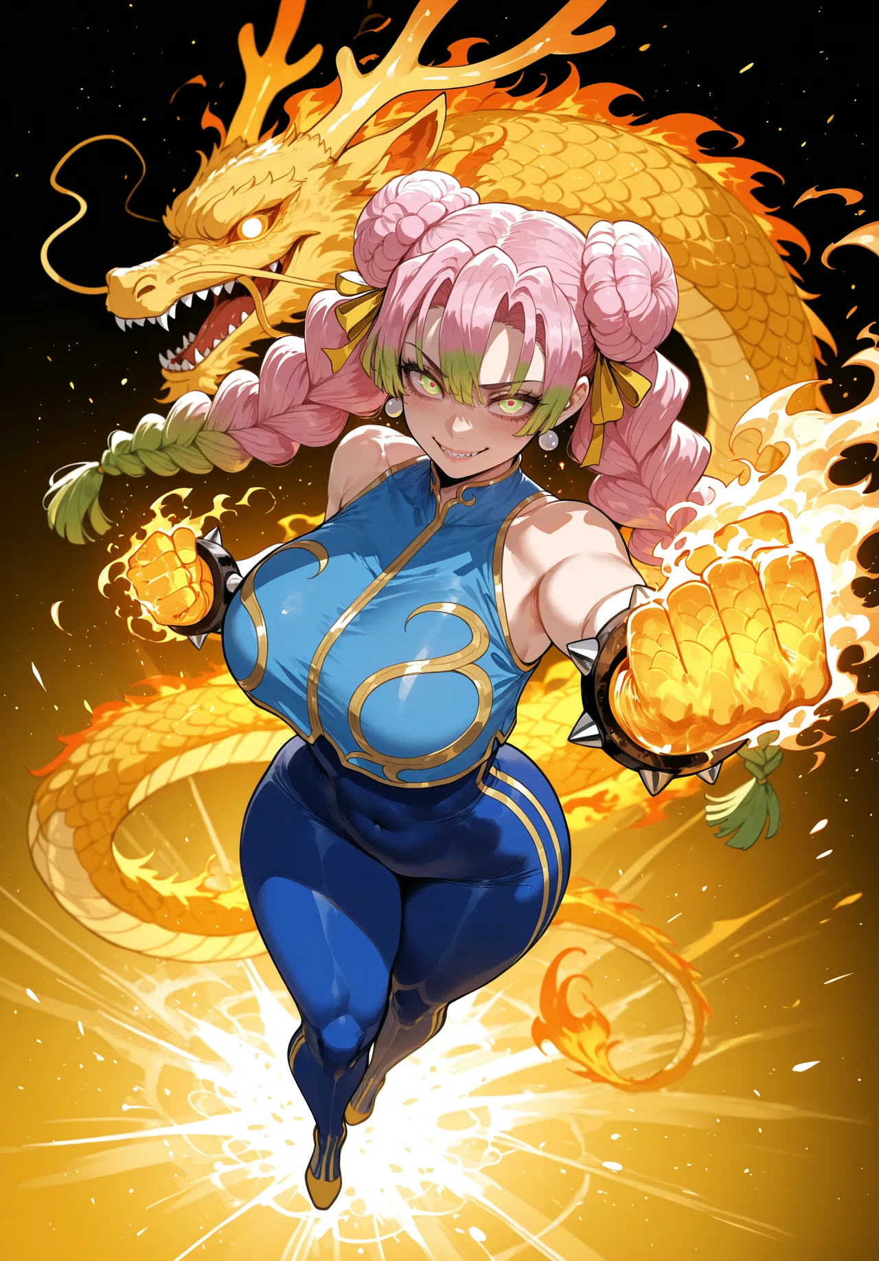 Miyu Mitsuri Kanroji Hashira Training AIGenerated - Image 256