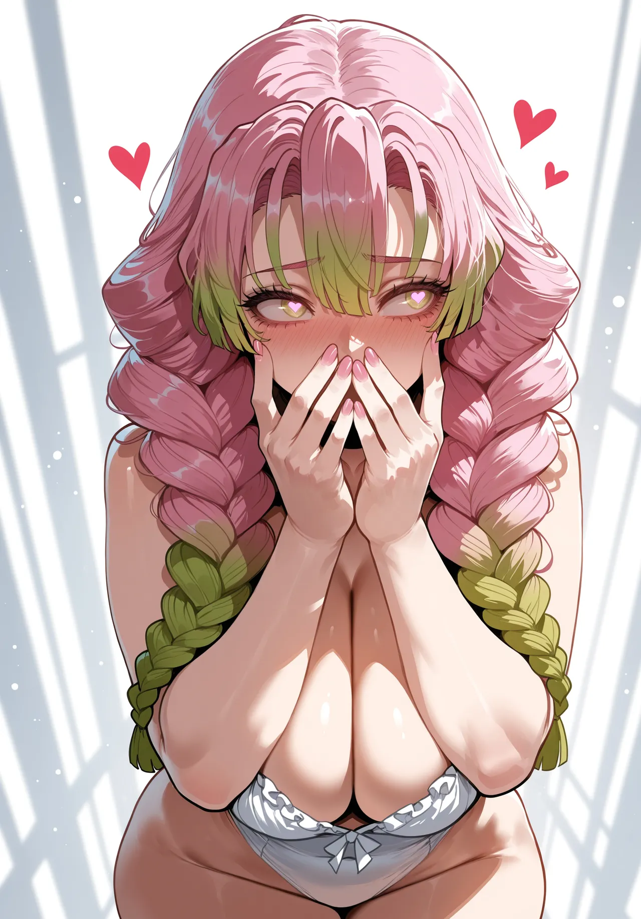 Miyu Mitsuri Kanroji Hashira Training AIGenerated - Image 261