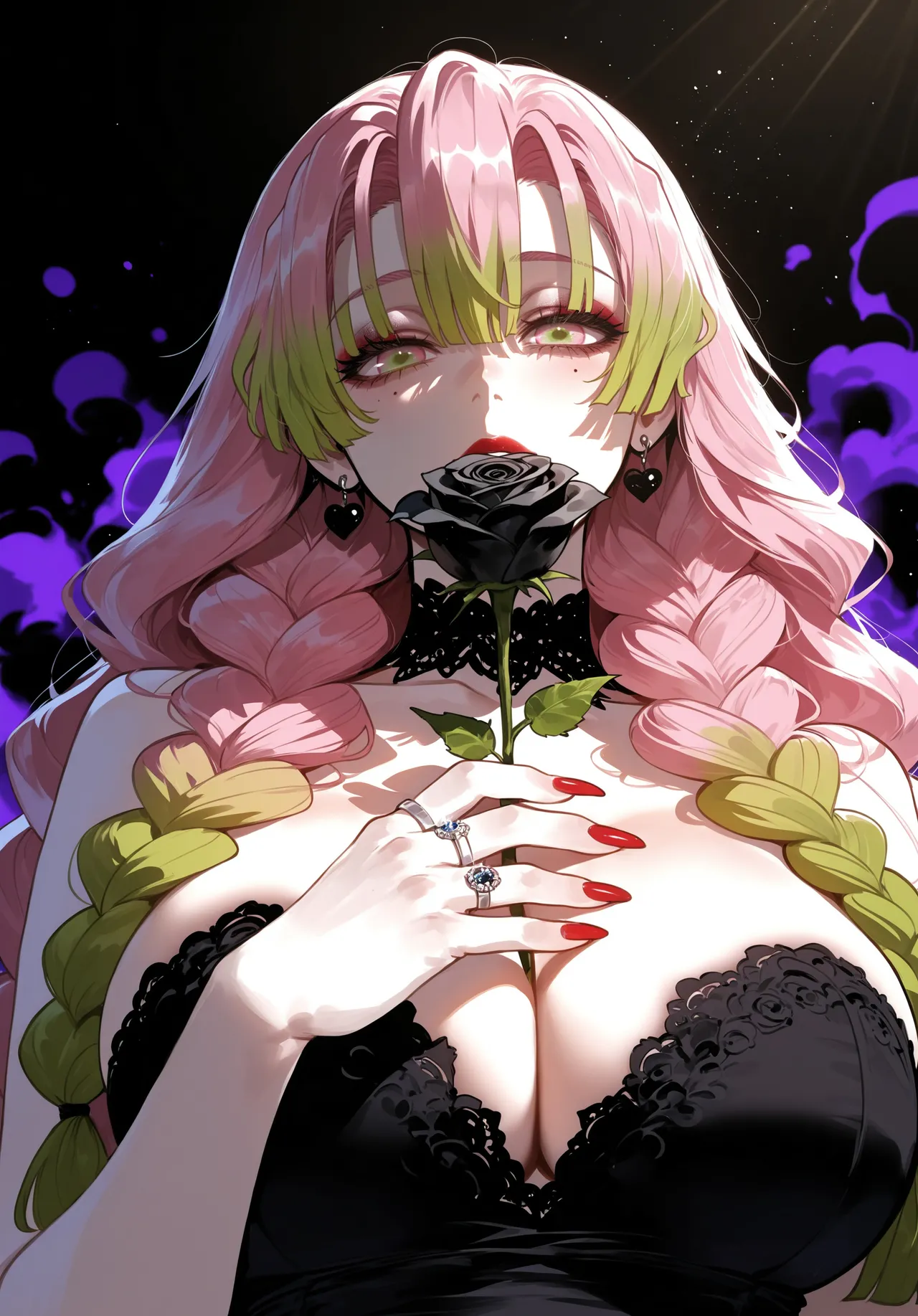 Miyu Mitsuri Kanroji Hashira Training AIGenerated - Image 262