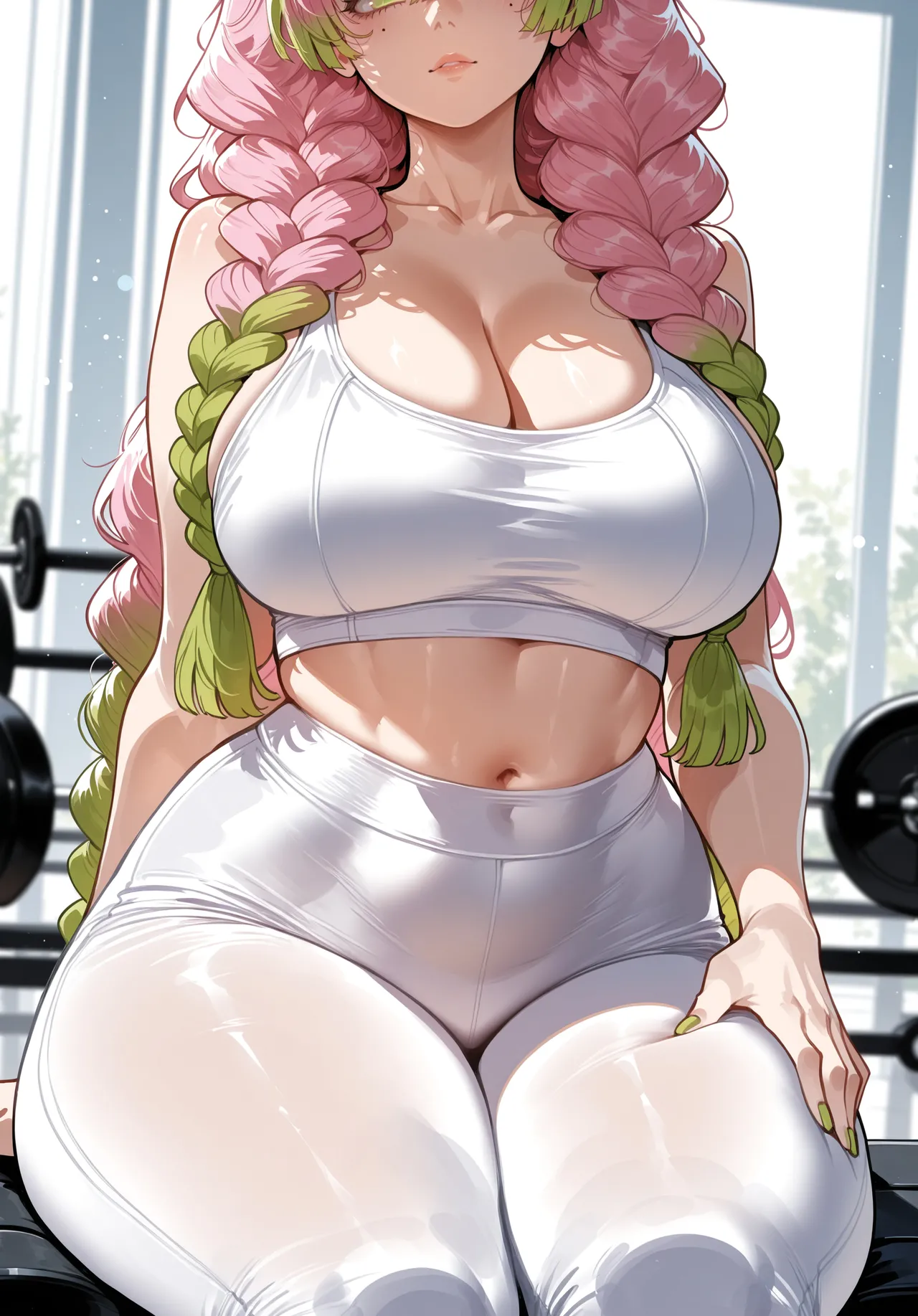 Miyu Mitsuri Kanroji Hashira Training AIGenerated - Image 27