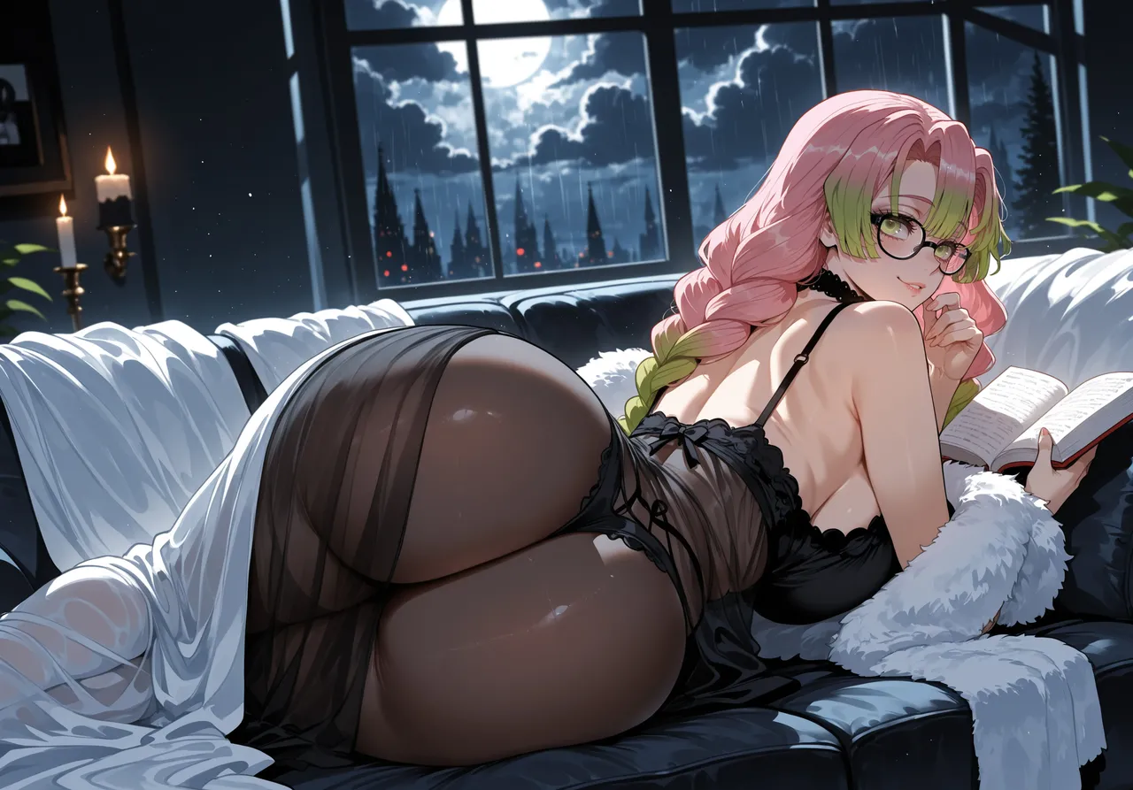 Miyu Mitsuri Kanroji Hashira Training AIGenerated - Image 277