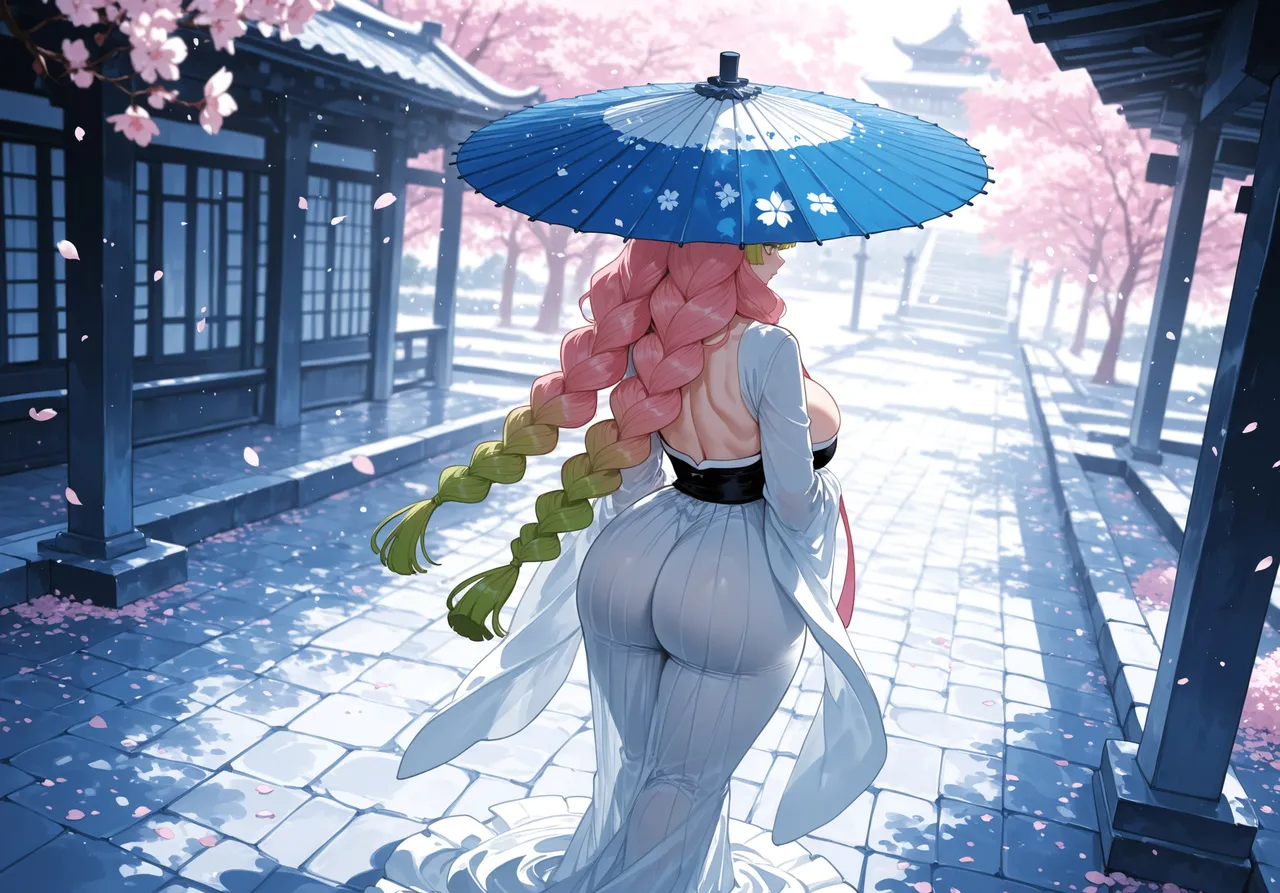 Miyu Mitsuri Kanroji Hashira Training AIGenerated - Image 289