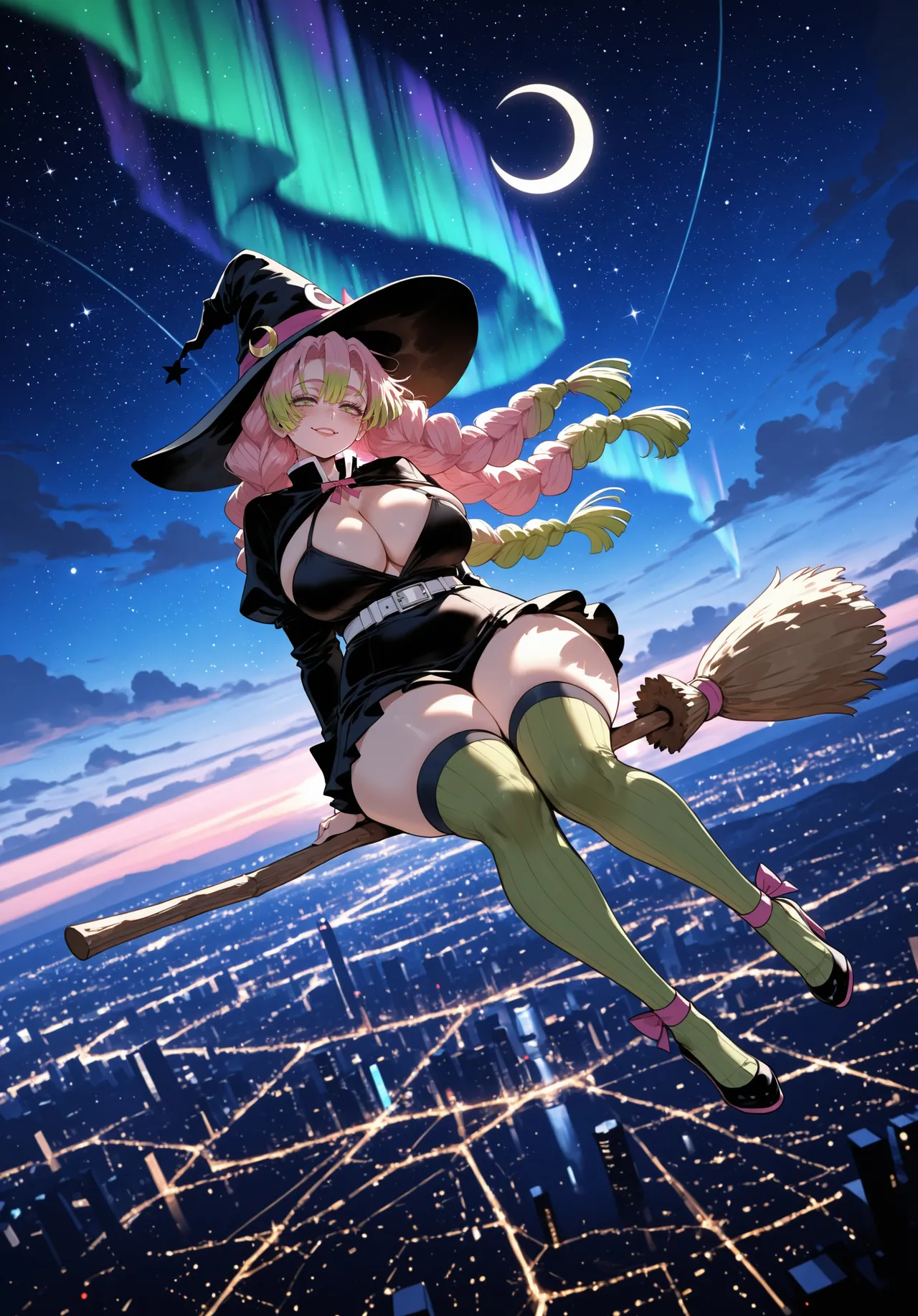 Miyu Mitsuri Kanroji Hashira Training AIGenerated - Image 295