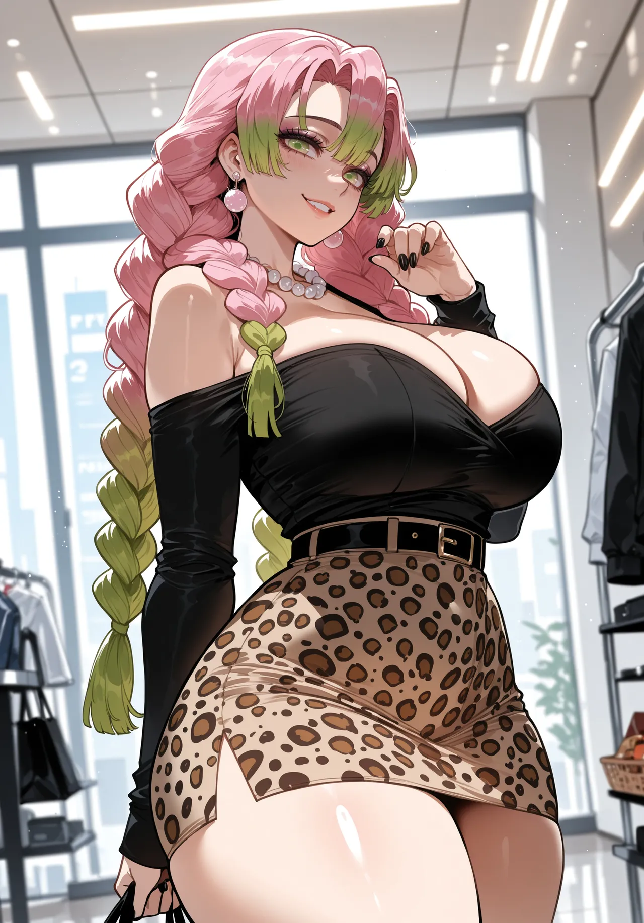 Miyu Mitsuri Kanroji Hashira Training AIGenerated - Image 296