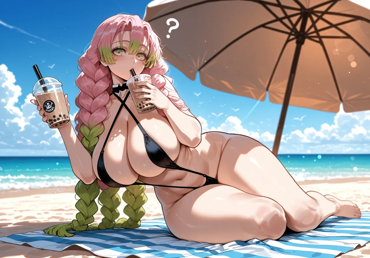 Miyu Mitsuri Kanroji Hashira Training AIGenerated - Image 300