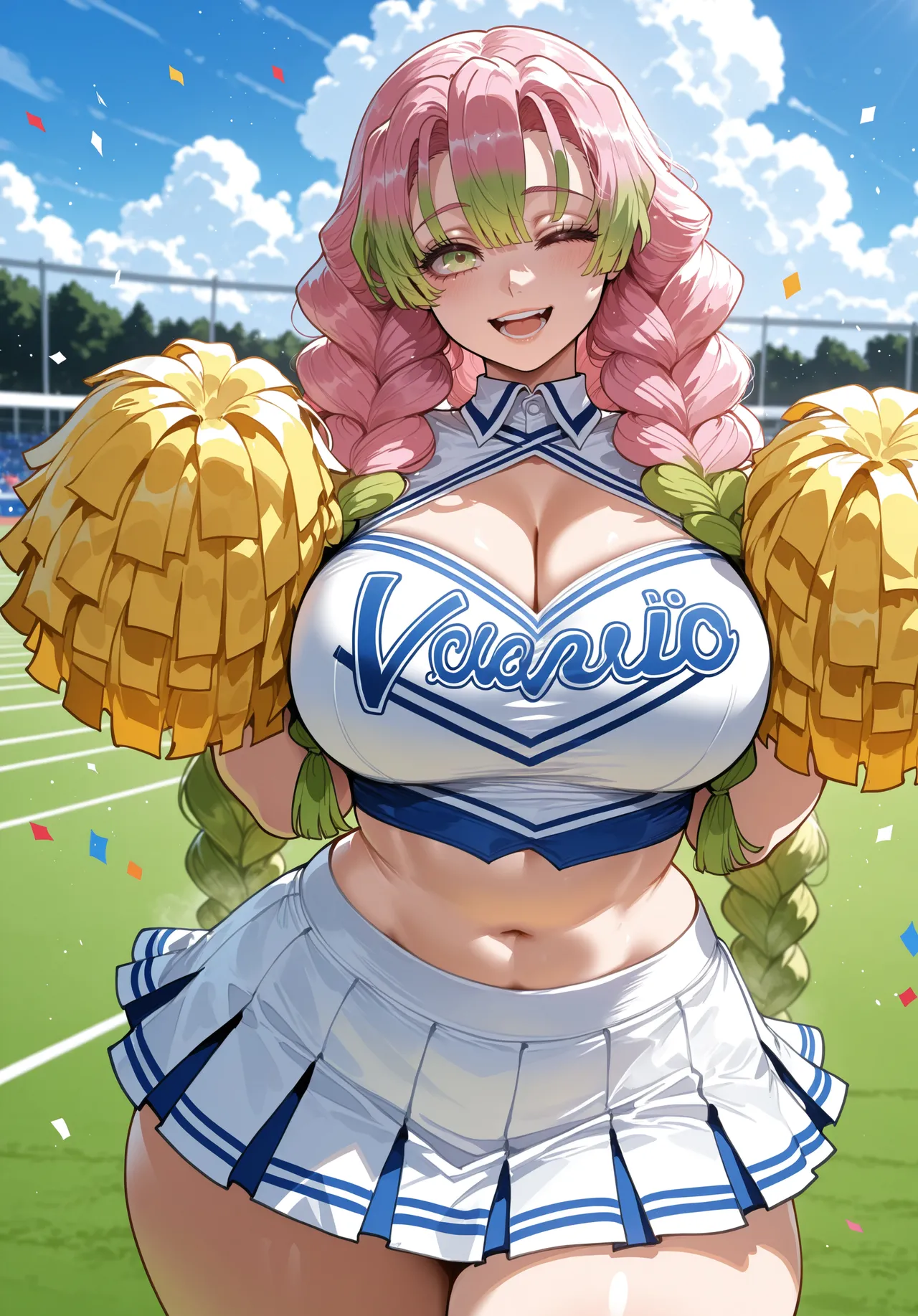 Miyu Mitsuri Kanroji Hashira Training AIGenerated - Image 331