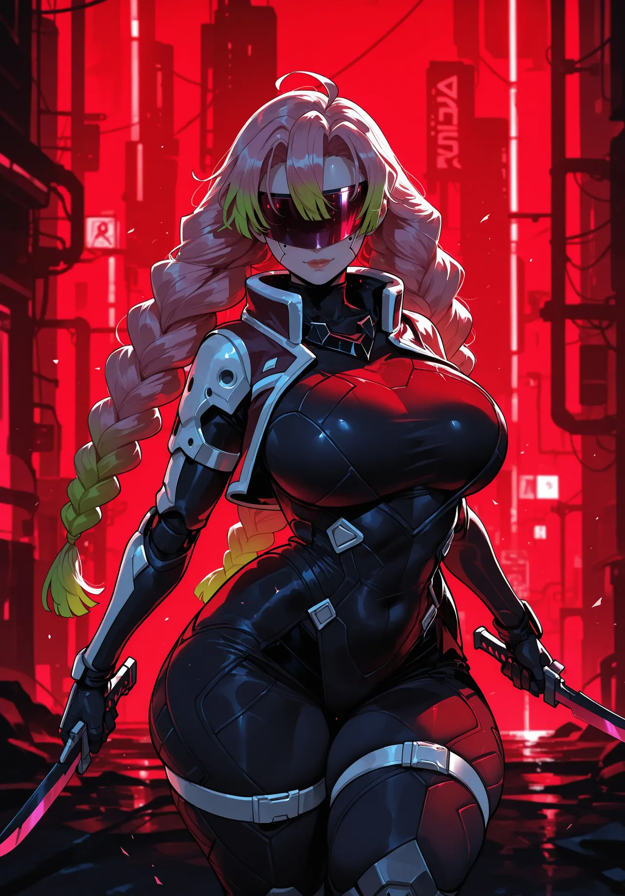 Miyu Mitsuri Kanroji Hashira Training AIGenerated - Image 335