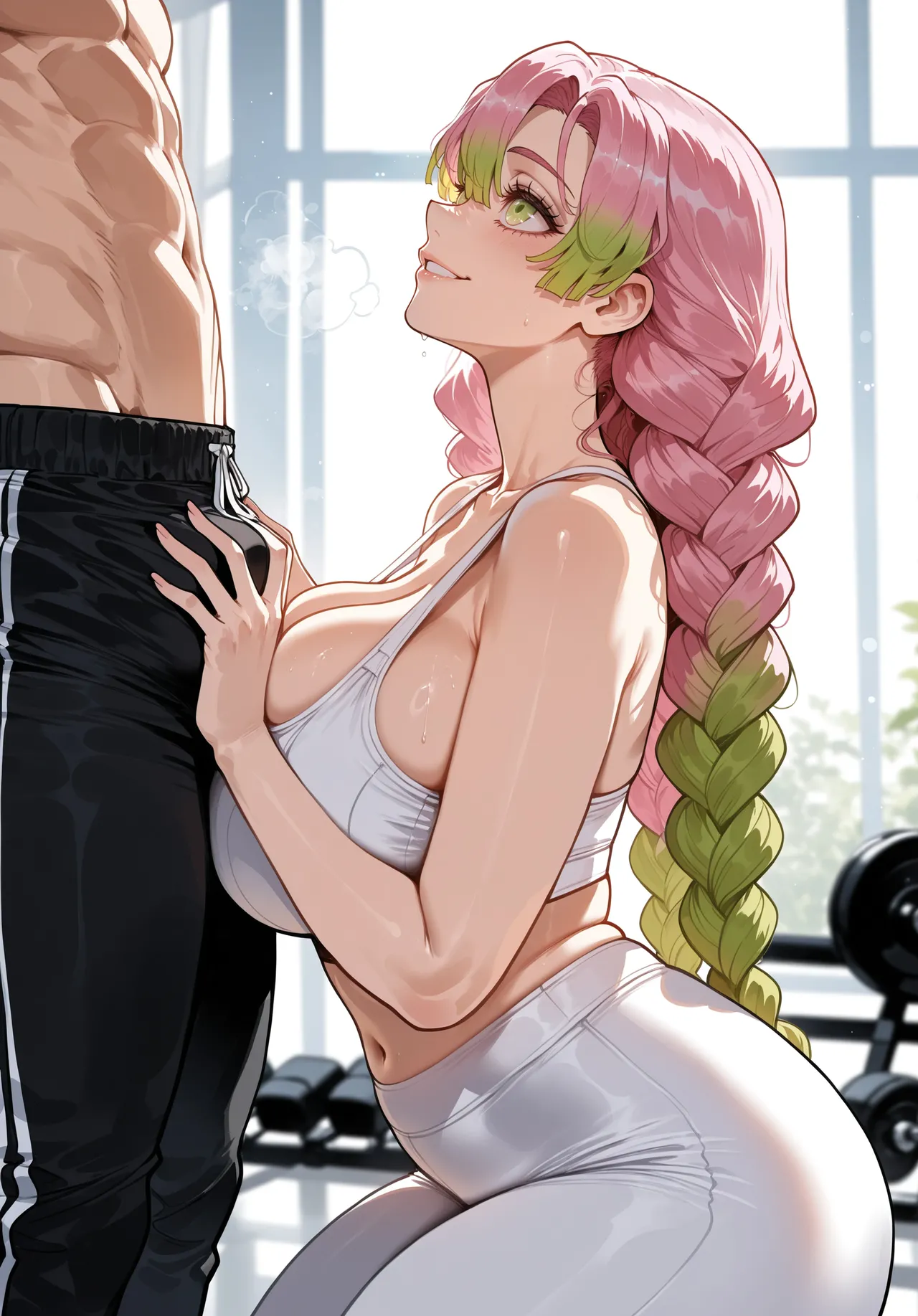 Miyu Mitsuri Kanroji Hashira Training AIGenerated - Image 35