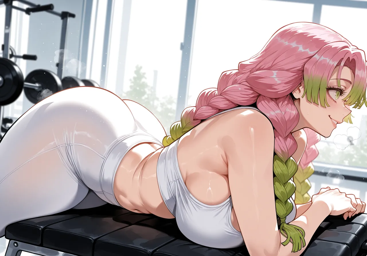 Miyu Mitsuri Kanroji Hashira Training AIGenerated - Image 36