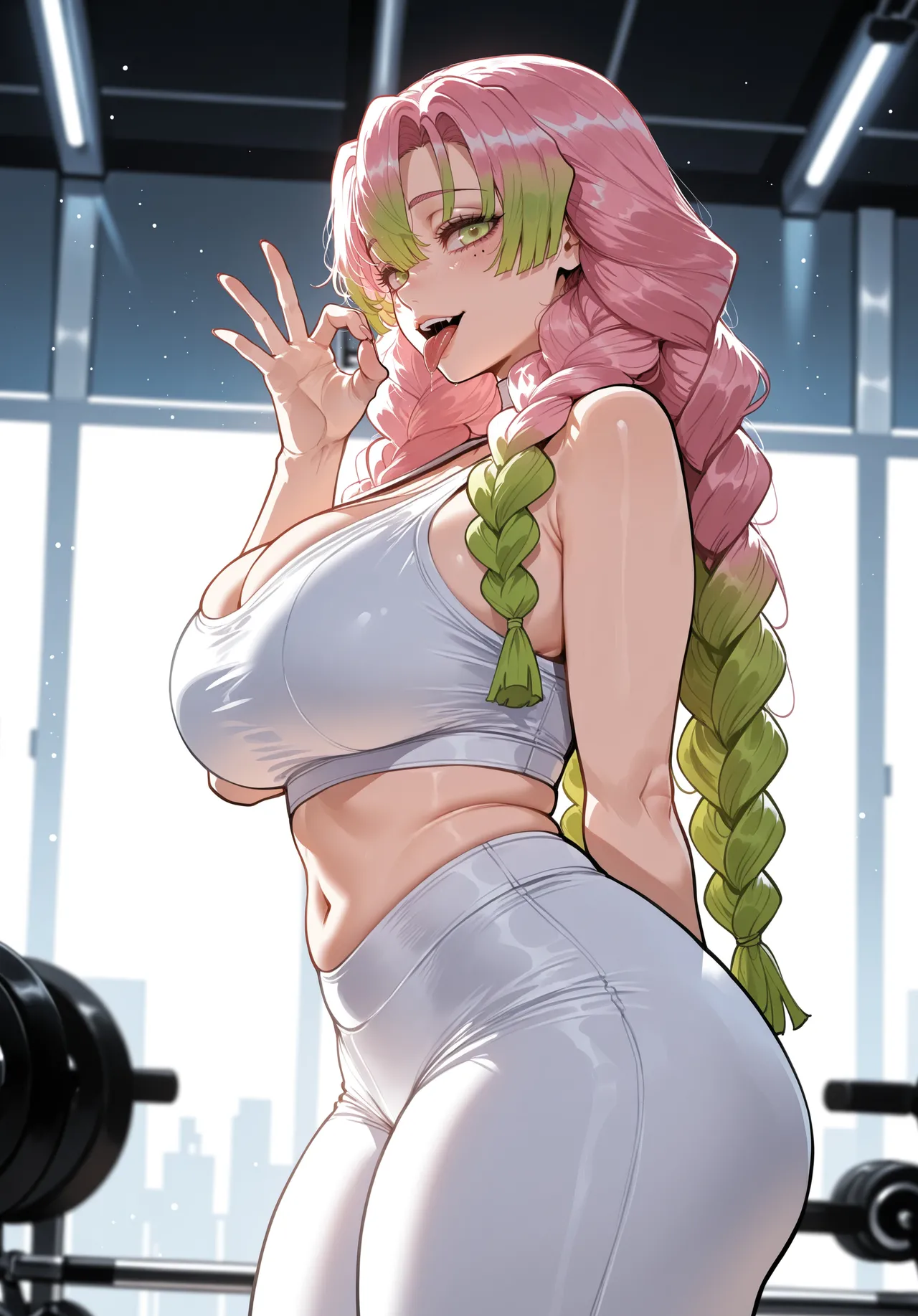 Miyu Mitsuri Kanroji Hashira Training AIGenerated - Image 60