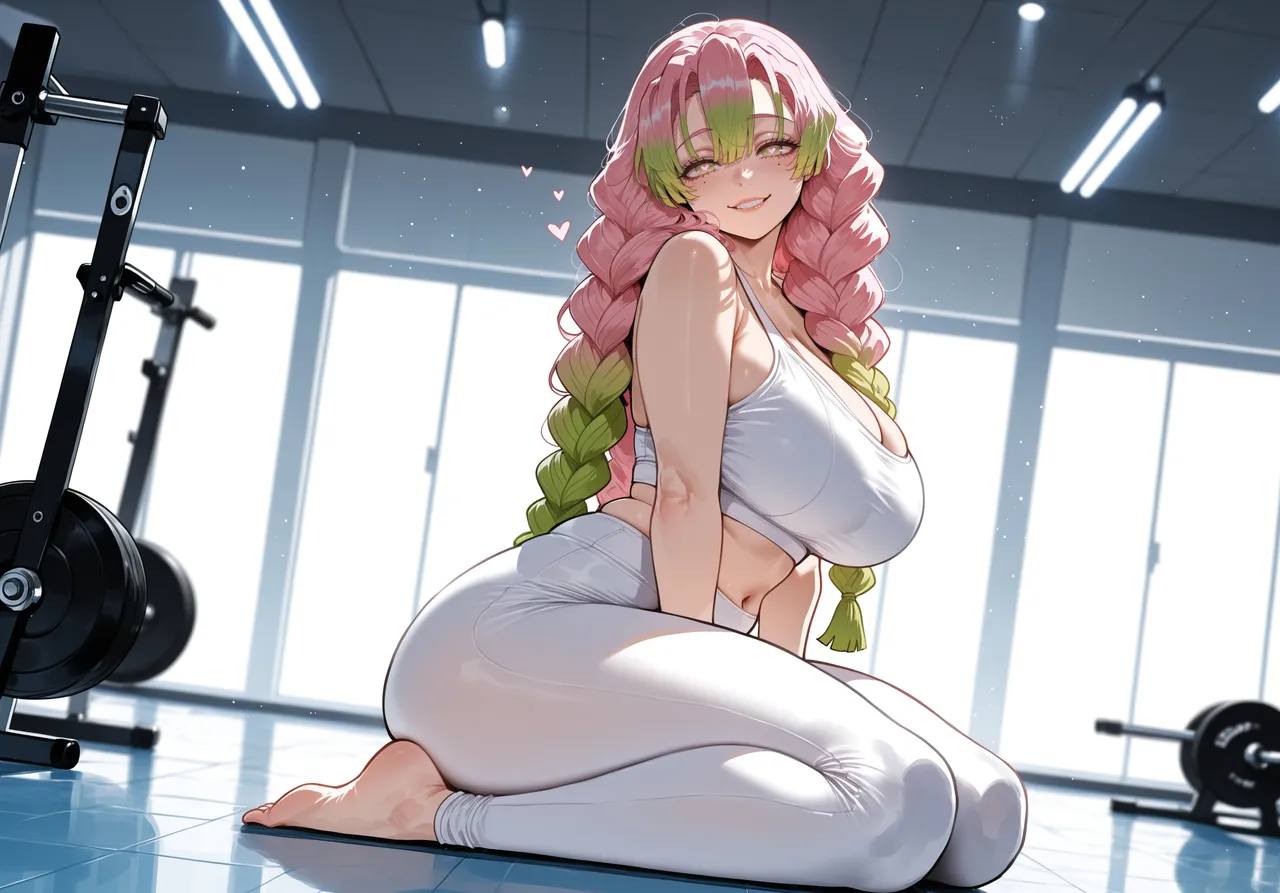 Miyu Mitsuri Kanroji Hashira Training AIGenerated - Image 66