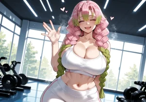 Miyu Mitsuri Kanroji Hashira Training AIGenerated - Page 16