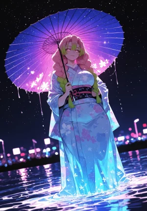 Miyu Mitsuri Kanroji Hashira Training AIGenerated - Page 218