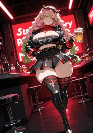 Miyu Mitsuri Kanroji Hashira Training AIGenerated - Page 226