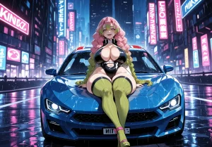 Miyu Mitsuri Kanroji Hashira Training AIGenerated - Page 234