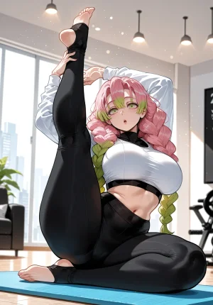 Miyu Mitsuri Kanroji Hashira Training AIGenerated - Page 237