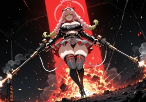 Miyu Mitsuri Kanroji Hashira Training AIGenerated - Page 264