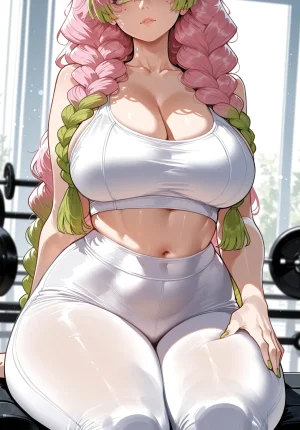 Miyu Mitsuri Kanroji Hashira Training AIGenerated - Page 27