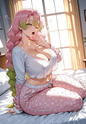 Miyu Mitsuri Kanroji Hashira Training AIGenerated - Page 286