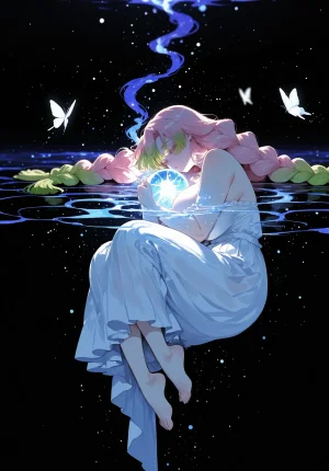 Miyu Mitsuri Kanroji Hashira Training AIGenerated - Page 309