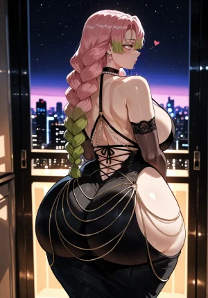 Miyu Mitsuri Kanroji Hashira Training AIGenerated - Page 315