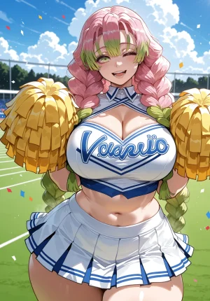 Miyu Mitsuri Kanroji Hashira Training AIGenerated - Page 331