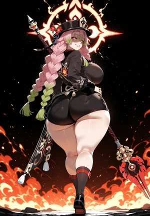 Miyu Mitsuri Kanroji Hashira Training AIGenerated - Page 344