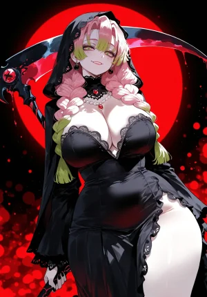 Miyu Mitsuri Kanroji Hashira Training AIGenerated - Page 352