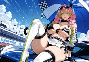 Miyu Mitsuri Kanroji Hashira Training AIGenerated - Page 359