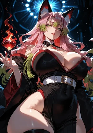 Miyu Mitsuri Kanroji Hashira Training AIGenerated - Page 361