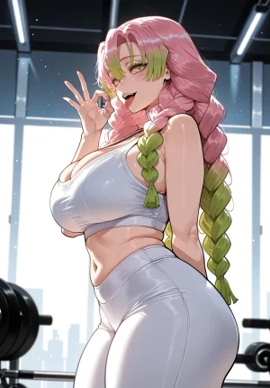 Miyu Mitsuri Kanroji Hashira Training AIGenerated - Page 60