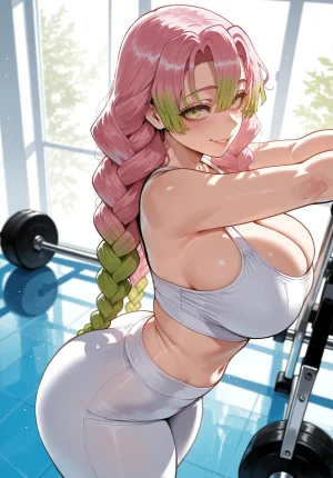 Miyu Mitsuri Kanroji Hashira Training AIGenerated - Page 67