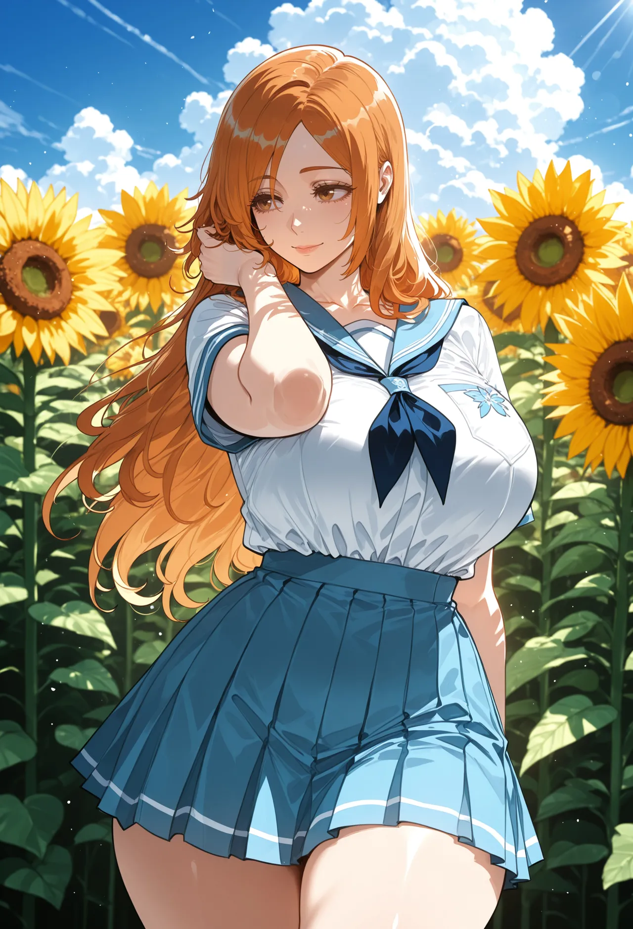 Miyu Orihime Inoue Cabin Comfort AIGenerated - Image 275