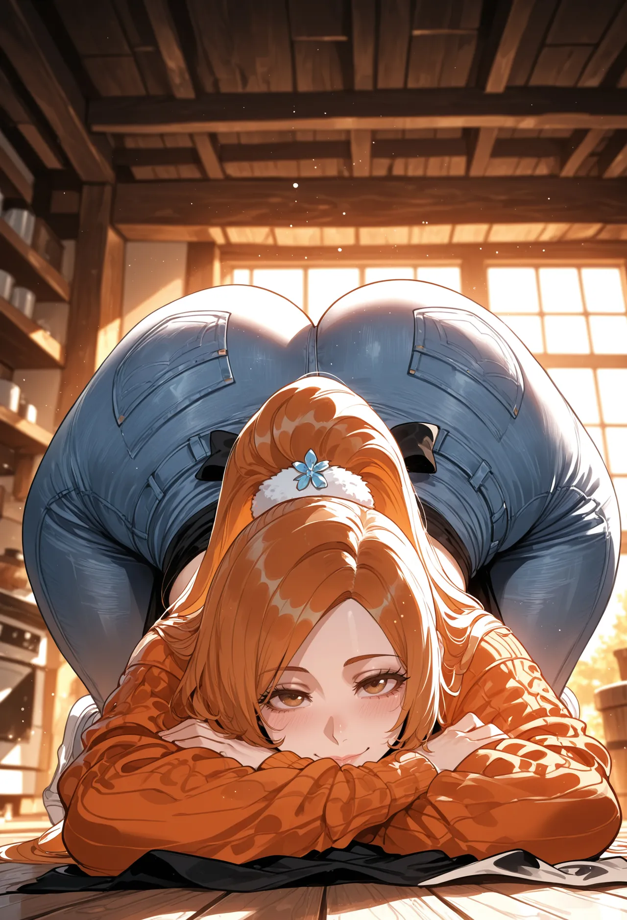 Miyu Orihime Inoue Cabin Comfort AIGenerated - Image 42