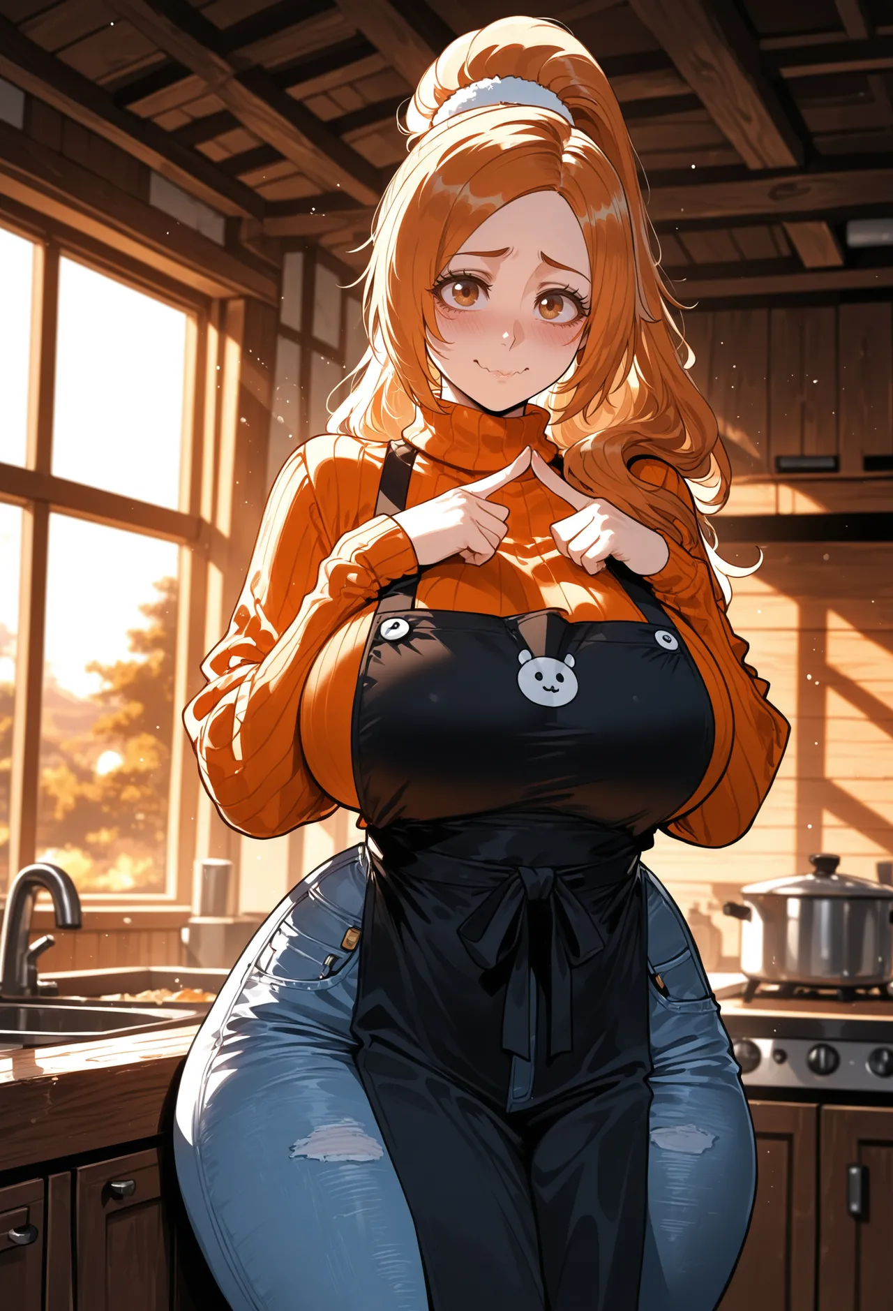 Miyu Orihime Inoue Cabin Comfort AIGenerated - Image 422