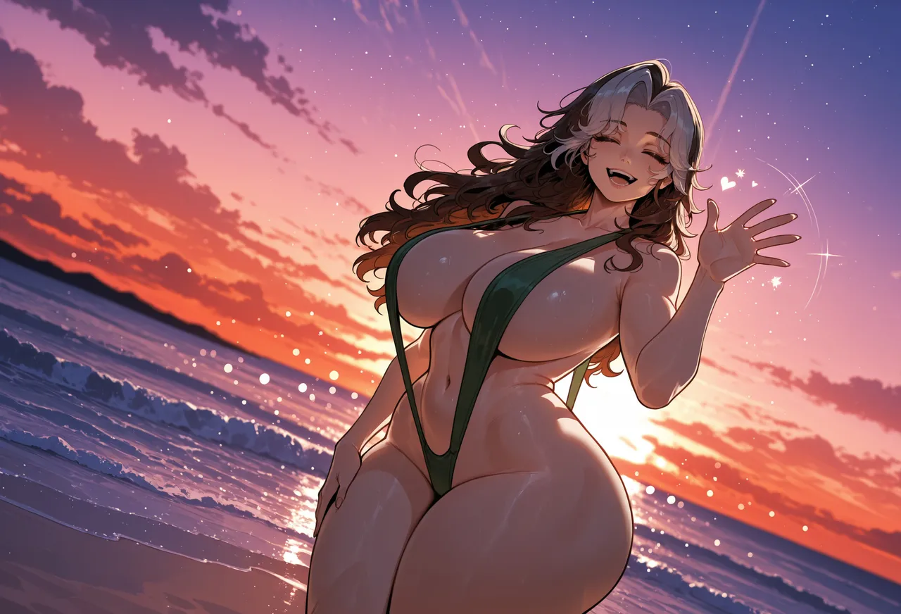 Miyu Rogue Beach Getaway AIGenerated - Image 13