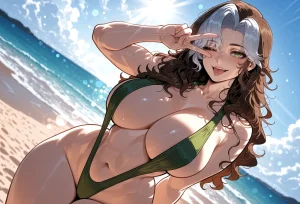 Miyu Rogue Beach Getaway AIGenerated - Page 209