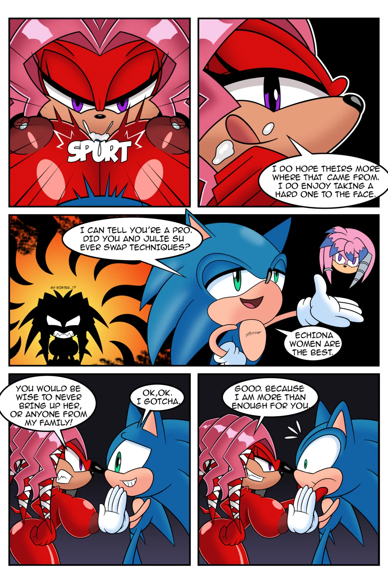 Mobian Monster Grandmasters With Benefits Sonic The Hedgehog Ongoing - Image 11