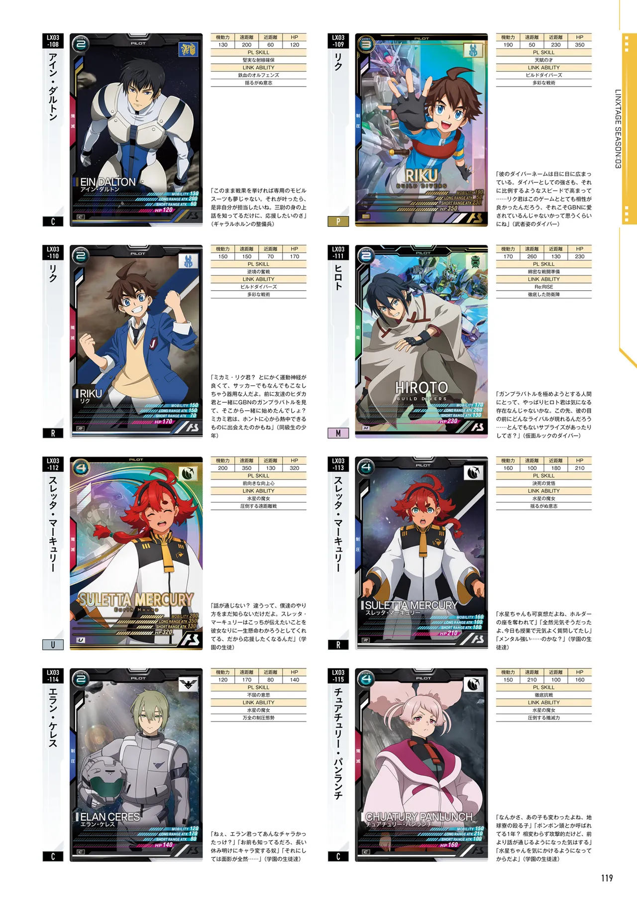 Mobile Suit Gundam Arsenal Base - Official Card Book Vol. 1 - Image 120