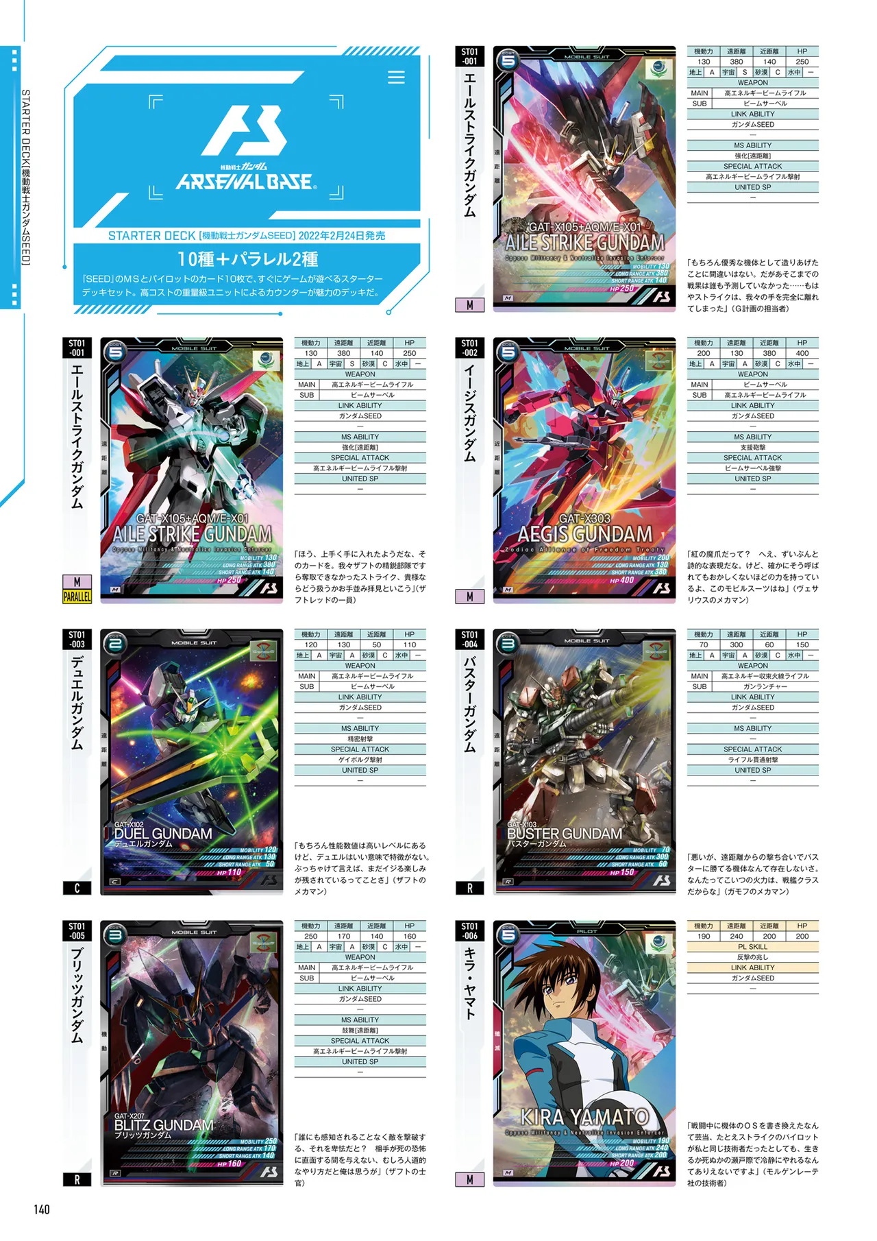 Mobile Suit Gundam Arsenal Base - Official Card Book Vol. 1 - Image 141