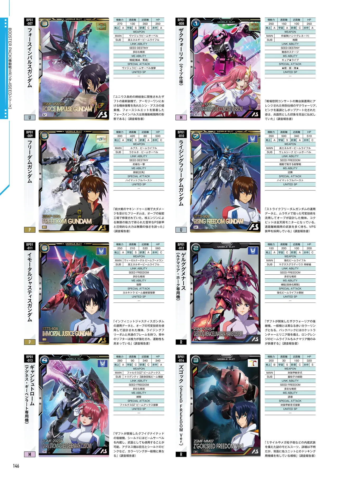 Mobile Suit Gundam Arsenal Base - Official Card Book Vol. 1 - Image 147